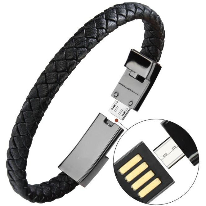 Source New Products 22cm Bracelet Data Charging USB Cable Charger for  Android Phone on malibabacom